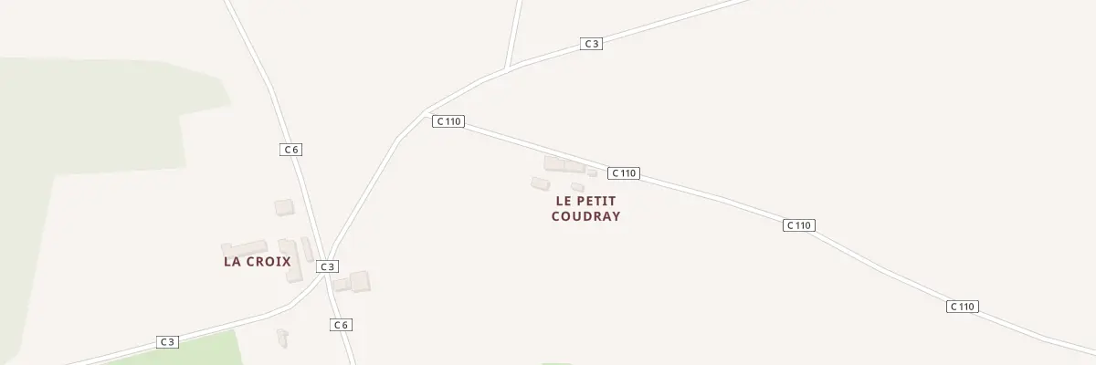 Plan du 5074 Le Petit Coudray à Marolles-lès-Saint-Calais