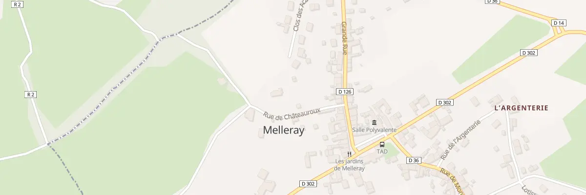 Plan du 27 Gr Grande Rue à Melleray