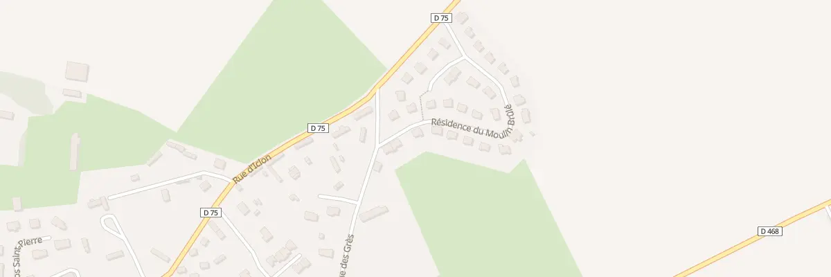 Plan du 3 Res du Moulin Brule à Angiens