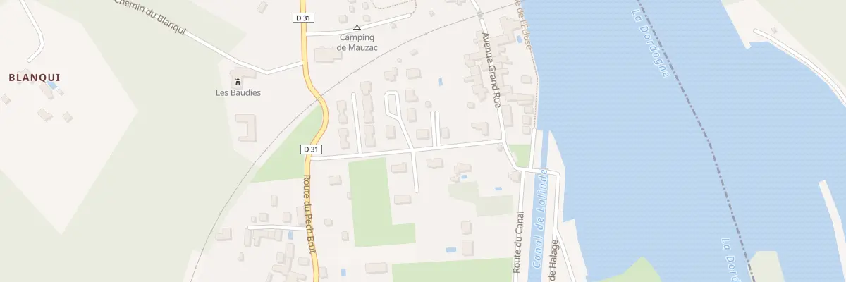Plan du 130 Rue de la Caral à Mauzac-et-Grand-Castang