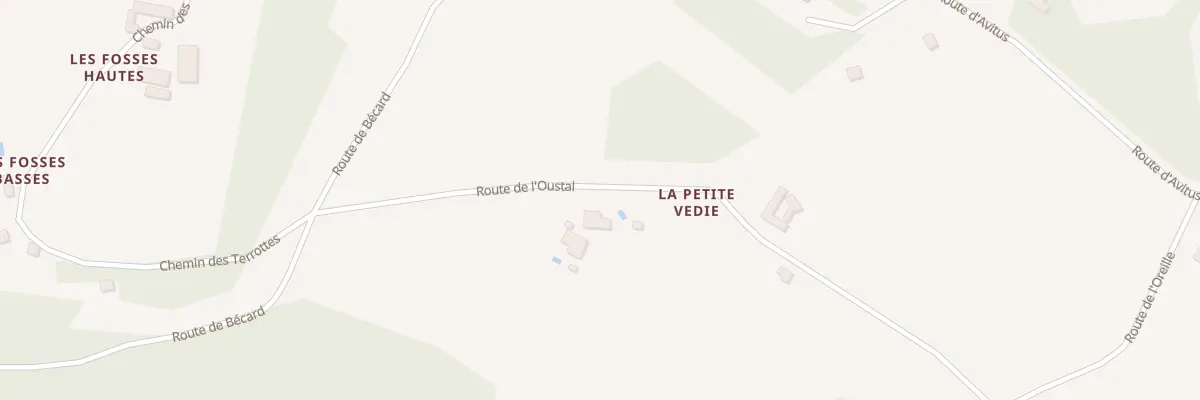 Plan du 165 La Vedie Nord à Saint-Avit-Sénieur
