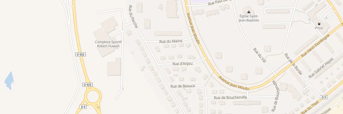 Plan du 8 Rue d’Anjou à Nogent-le-Rotrou