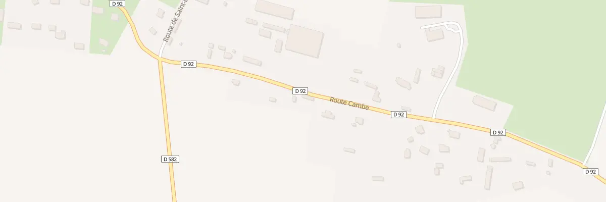 Plan du 155 Rte de la Cambe à Saint-Éloi-de-Fourques