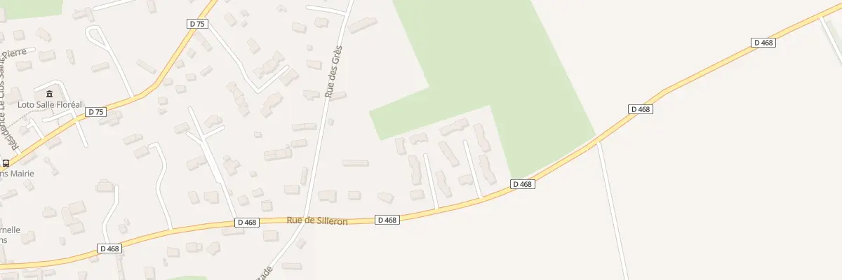 Plan du 7 Res Saint Martin à Angiens