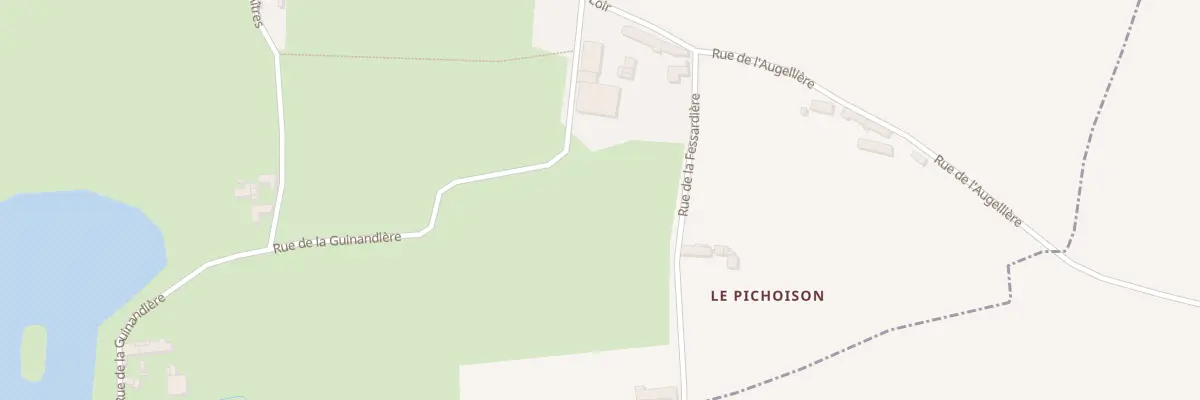 Plan du 2T Rue de la Fessardière à Saint-Jacques-des-Guérets
