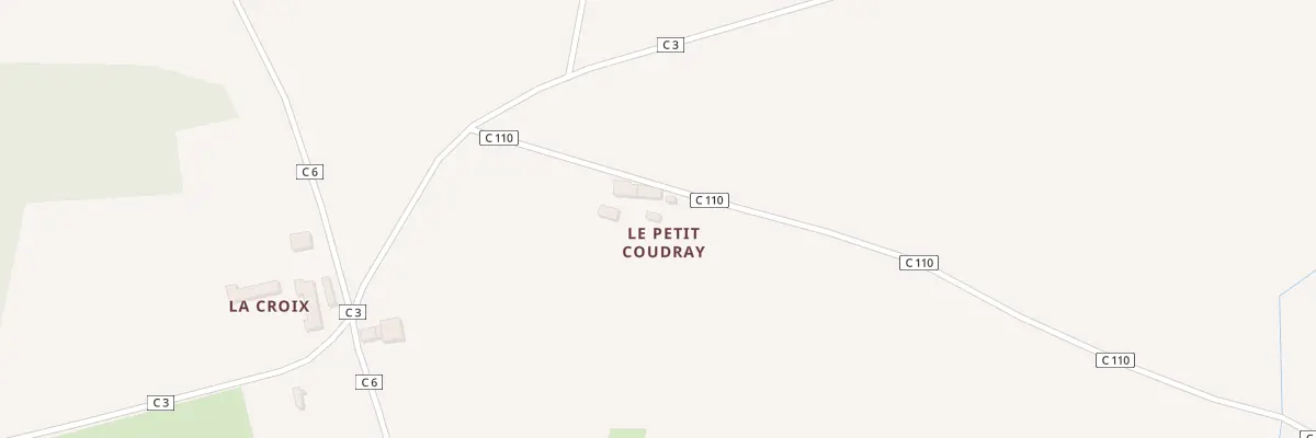 Plan du 5073 Le Petit Coudray à Marolles-lès-Saint-Calais