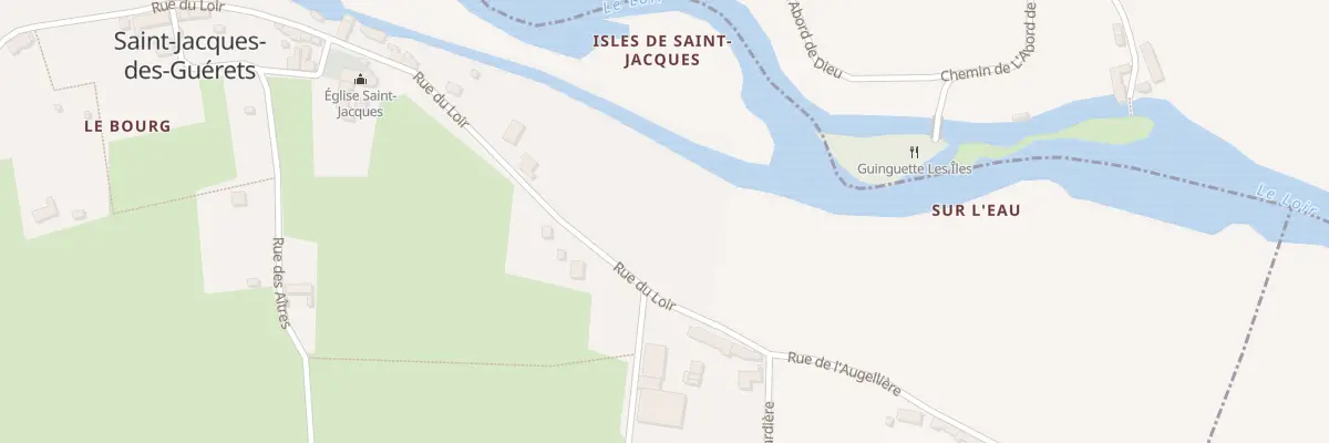 Plan du 27 Rue du Loir à Saint-Jacques-des-Guérets