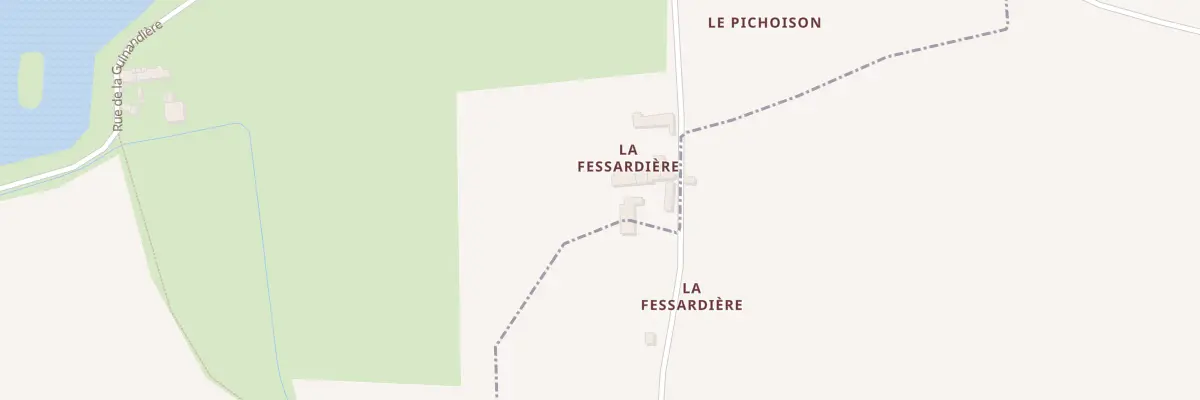 Plan du 14 Rue de la Fessardière à Saint-Jacques-des-Guérets