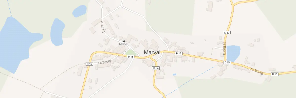 Plan du 5042 Le Bourg à Marval