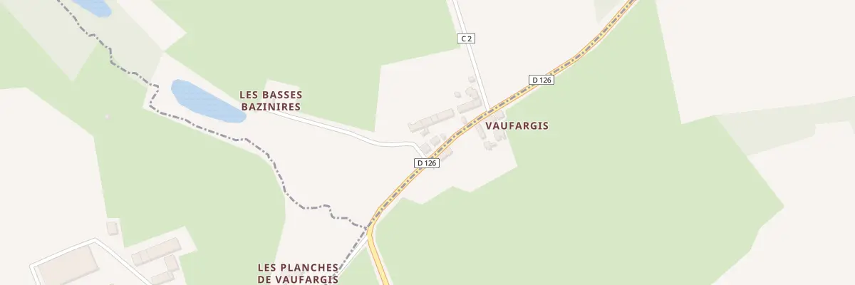 Plan du 5099 Vaufargis à Gréez-sur-Roc