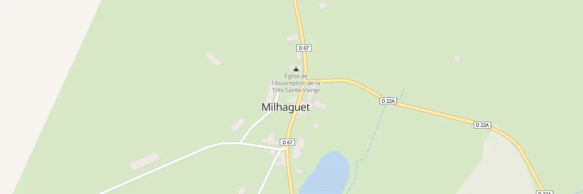 Plan du 5012E Milhaguet à Marval