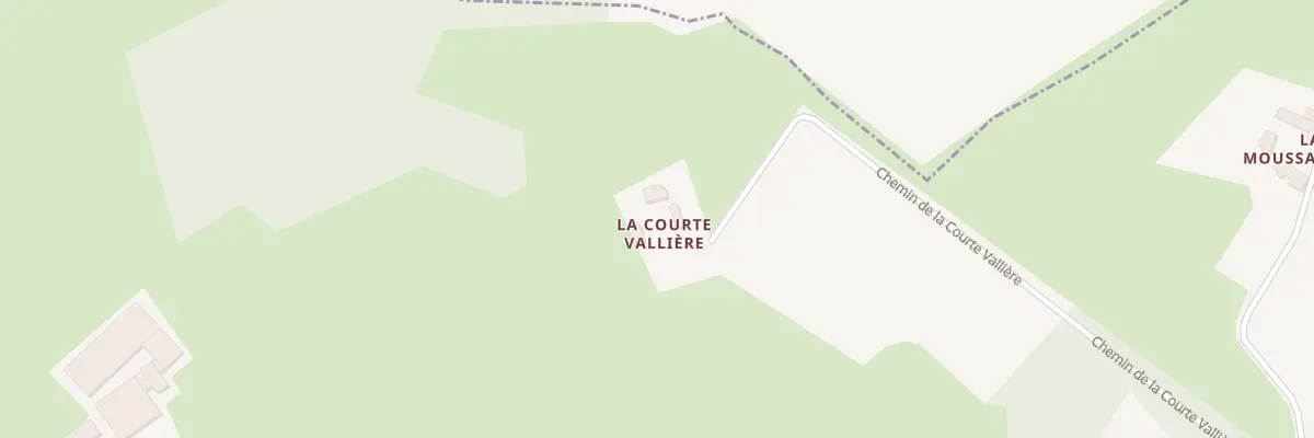 Plan du 1366 Che de la Courte Vallière à Saint-Ulphace