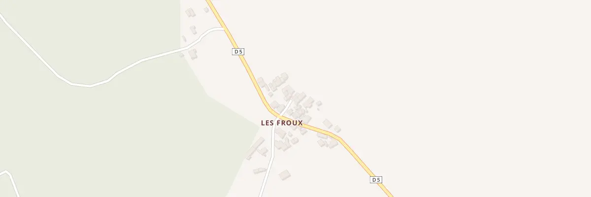 Plan du 71 Les Froux à Lésigny