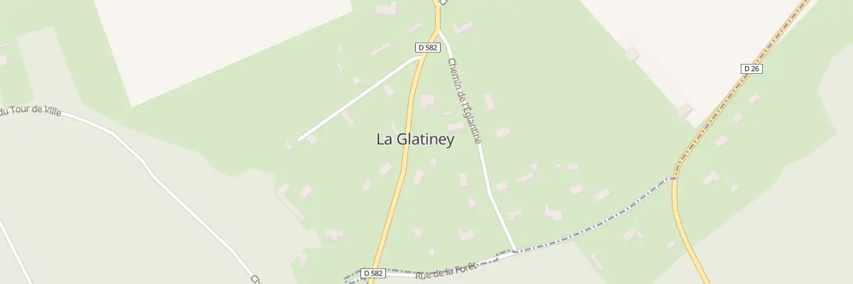 Plan du 10B Le Glatiney à Saint-Paul-de-Fourques