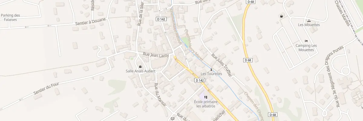 Plan du 7 Rue Docteur Pierre Girard à Veules-les-Roses