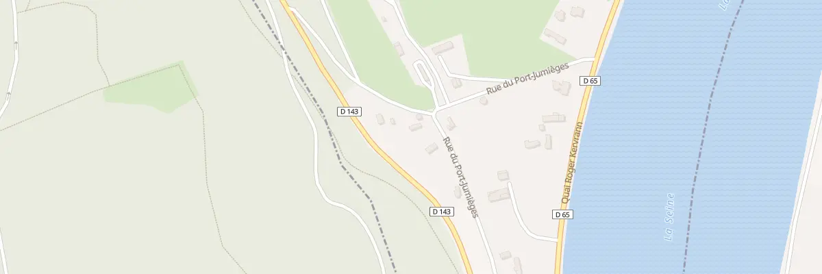 Plan du 351 Rue du Port Jumieges à Heurteauville