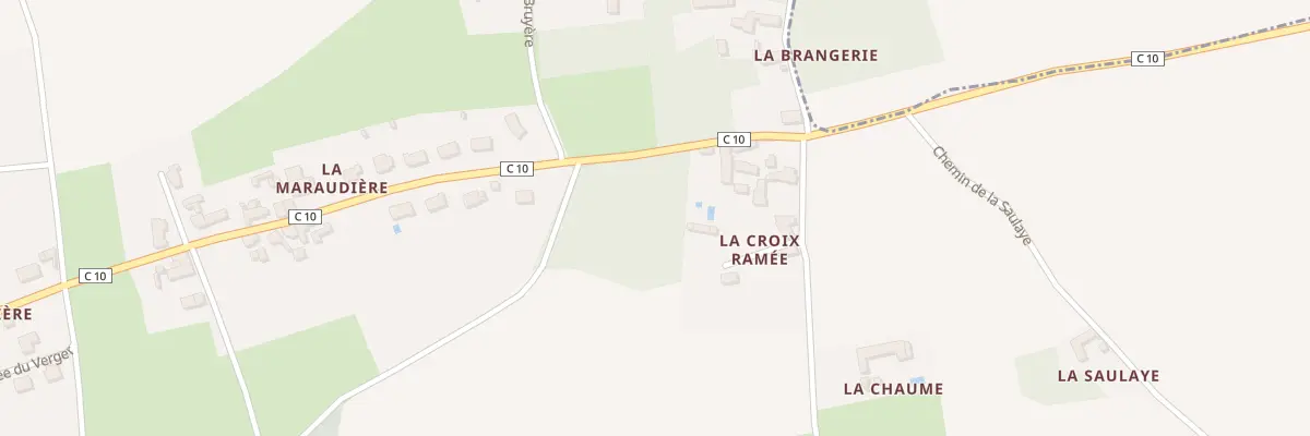 Plan du 23 Rte de Ciran à Cussay