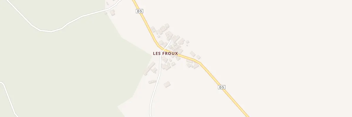 Plan du 70 Les Froux à Lésigny