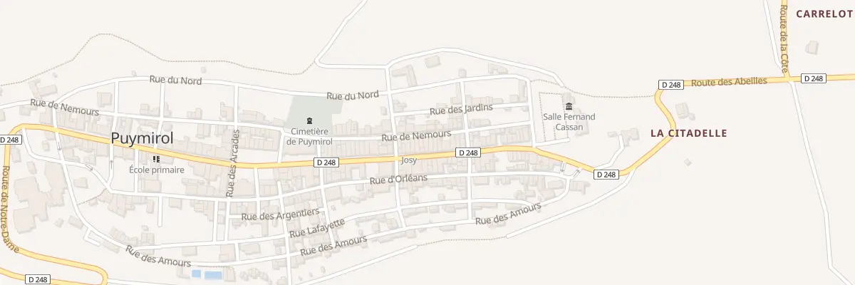 Plan du 87 Rue Royale à Puymirol