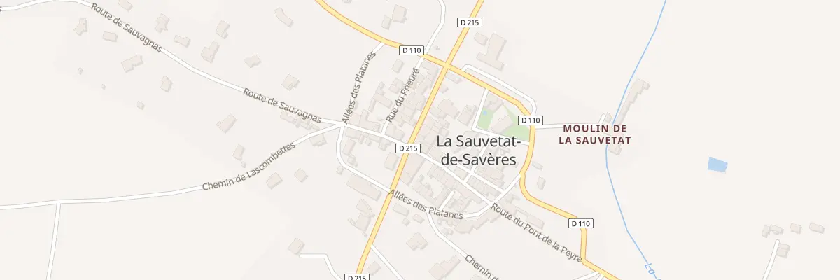 Plan du 7 Rte d’Agen à Moncaut