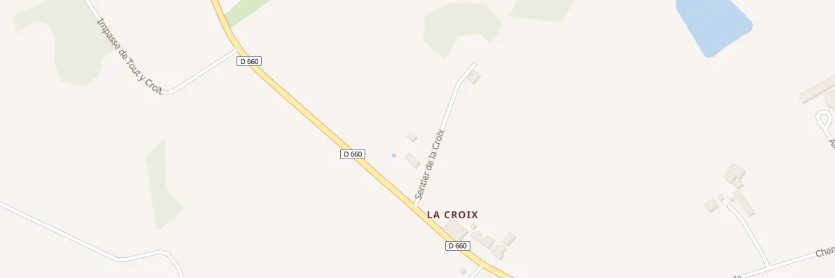 Plan du 45A La Croix à Rampieux