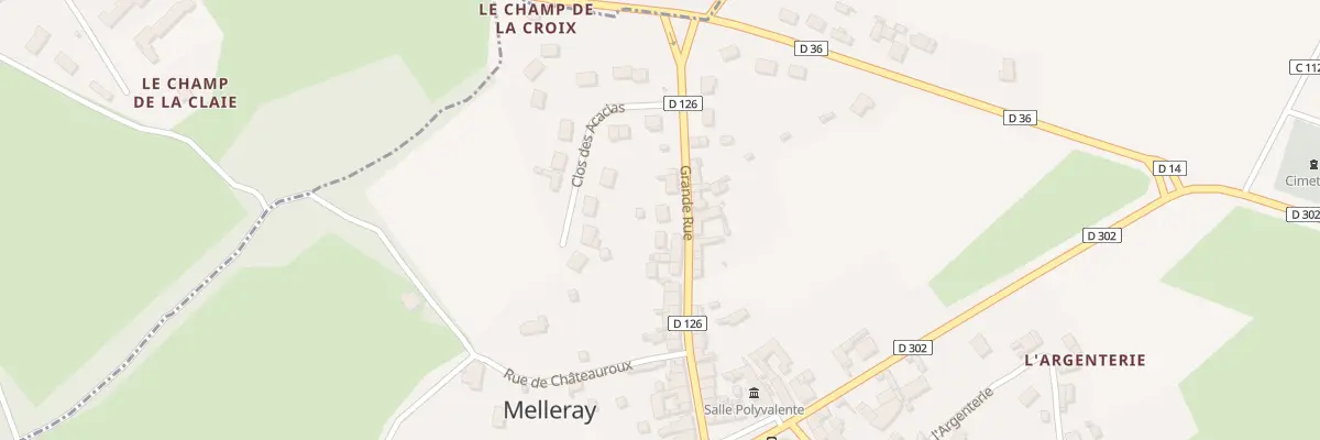 Plan du 37B Gr Grande Rue à Melleray