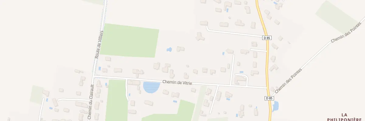 Plan du 23 Che De La Vitrie à Véretz