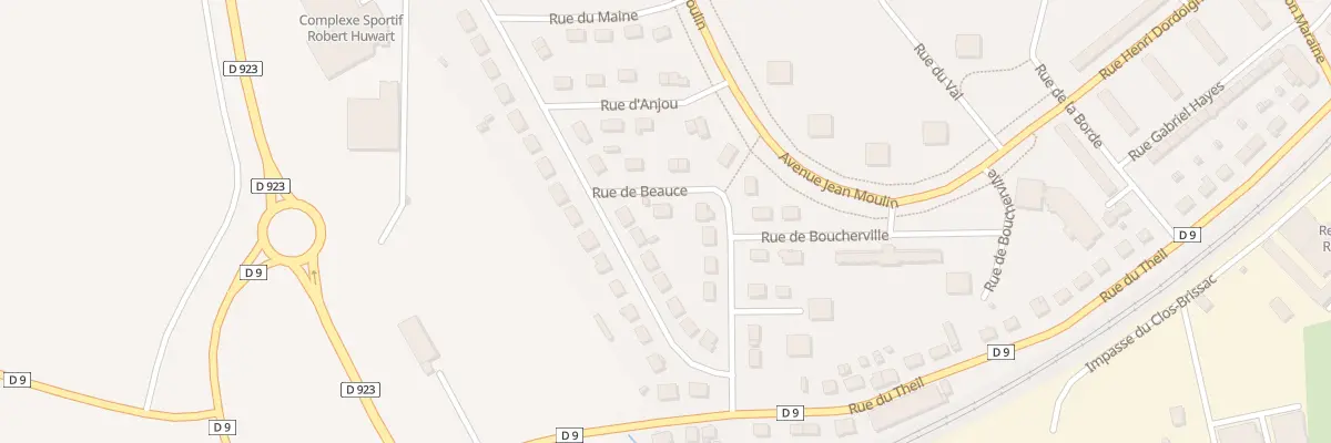 Plan du 11 Rue de Beauce à Nogent-le-Rotrou