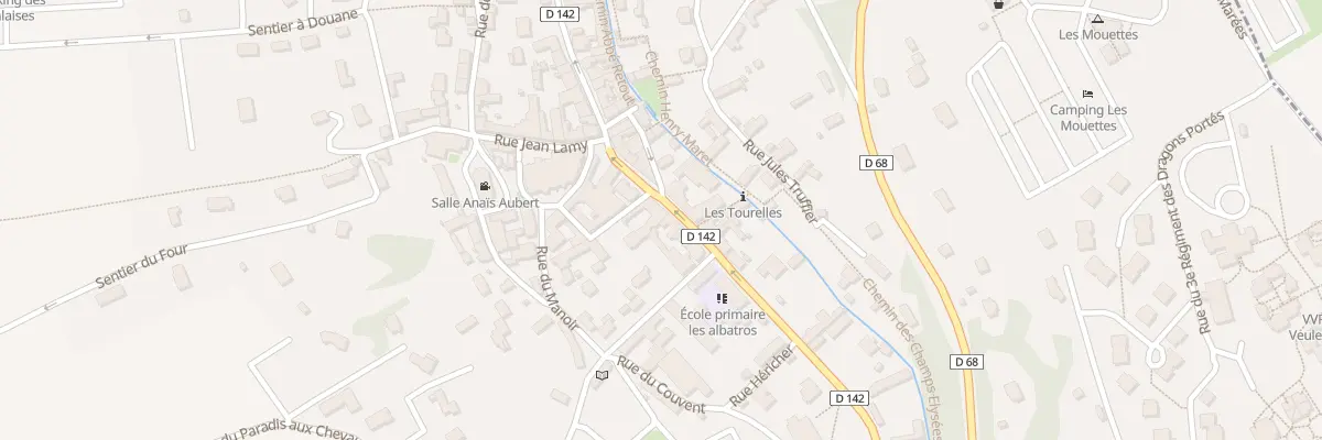 Plan du 12 Rue Docteur Pierre Girard à Veules-les-Roses