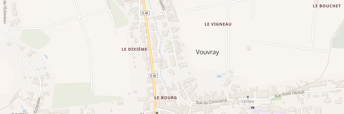 Plan du 16 Rue Leon Gambetta à Vouvray
