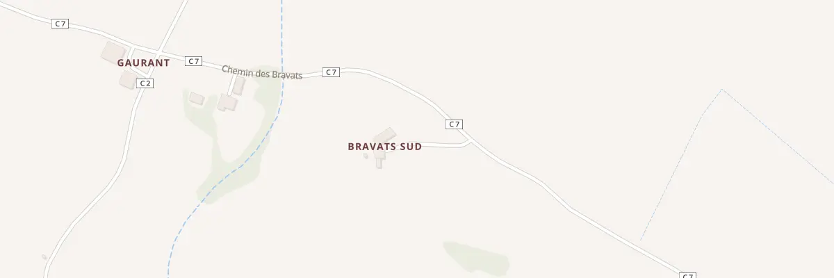 Plan du 5028 Bravats Sud à Gramont