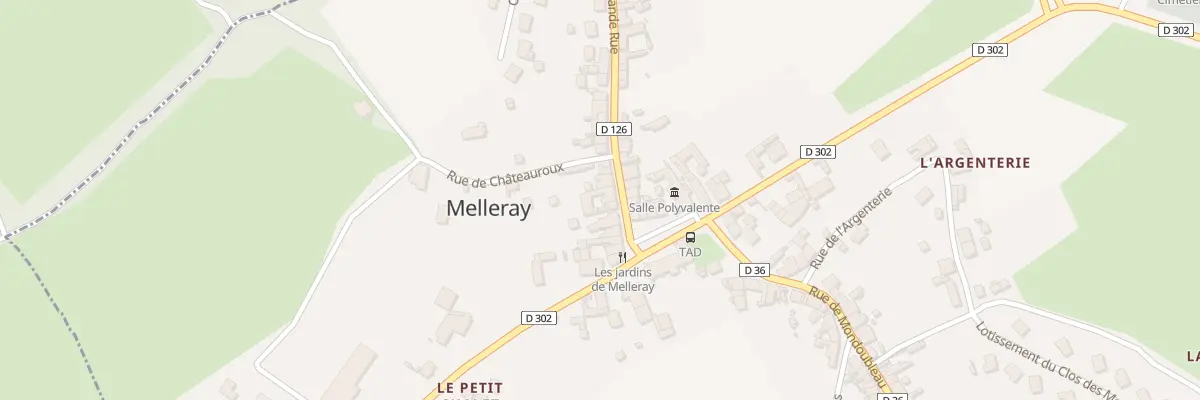 Plan du 11 Gr Grande Rue à Melleray