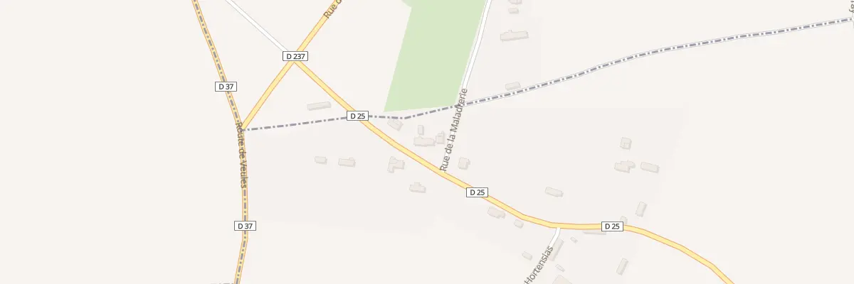 Plan du 1392 Rue du Calvaire à Gonzeville