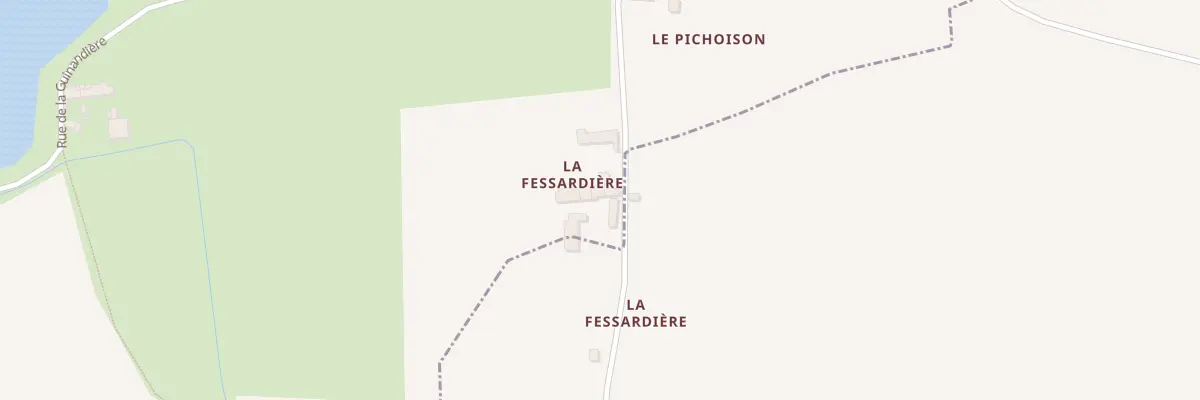 Plan du 10B Rue de la Fessardière à Saint-Jacques-des-Guérets