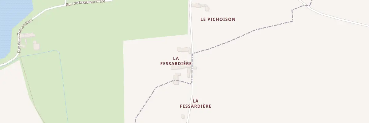 Plan du 8 Rue de la Fessardière à Saint-Jacques-des-Guérets