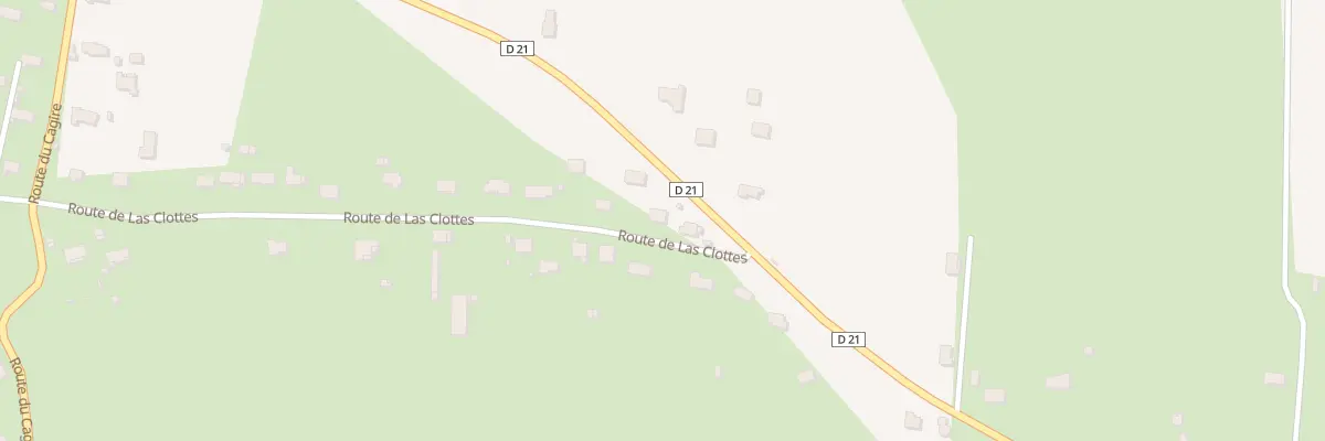 Plan du 4 Rte de Las Clottes à Pointis-Inard