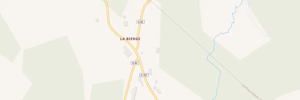 Plan du 133A La Bierge à Milhac-de-Nontron
