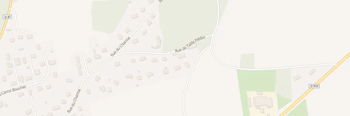 Plan du 21 Rue de la Taille Piedor à Monnaie