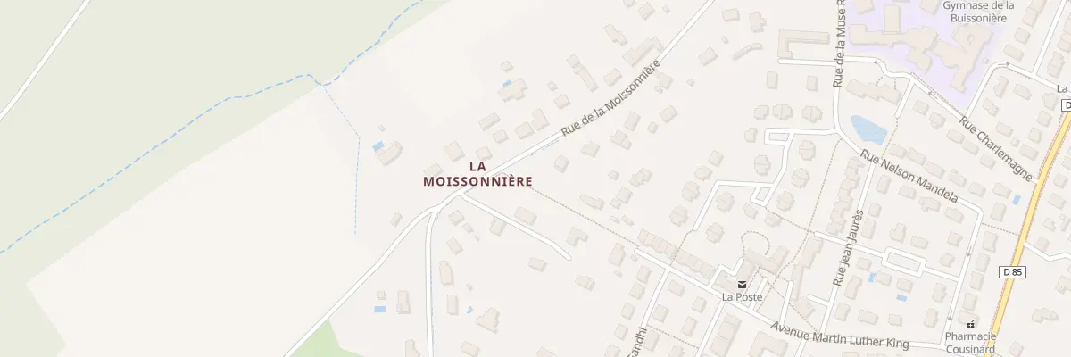 Plan du 16B Rue De La Moissonnière à Véretz