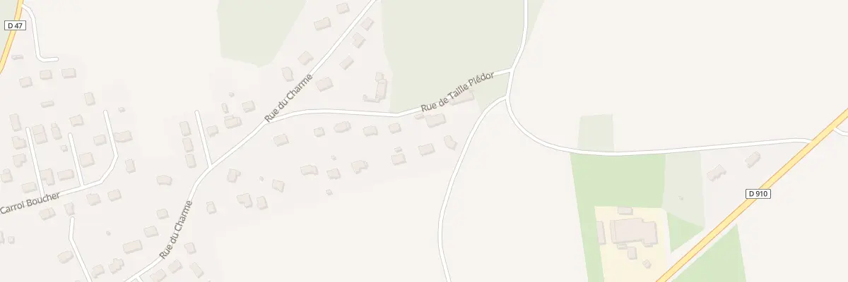 Plan du 19 Rue de la Taille Piedor à Monnaie