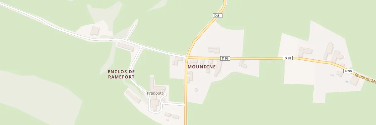 Plan du 17 Qua Mondine à Cassagnabère-Tournas