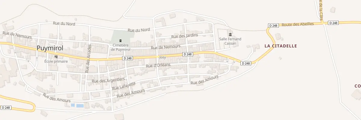 Plan du 66 Rue Royale à Puymirol