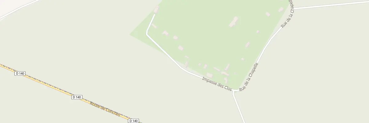 Plan du 14 Imp des Clos à Sébécourt