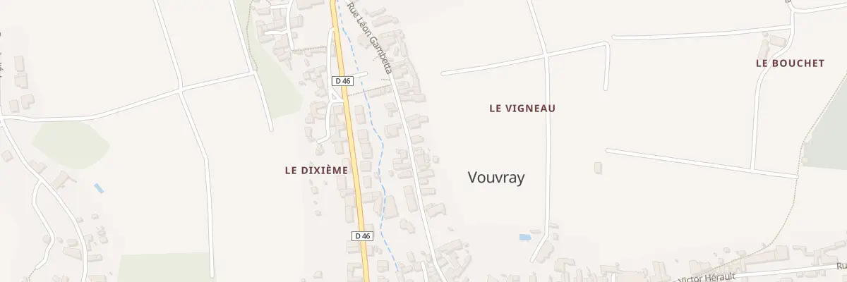 Plan du 31 Rue Leon Gambetta à Vouvray