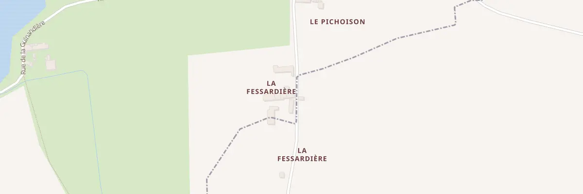 Plan du 10 Rue de la Fessardière à Saint-Jacques-des-Guérets