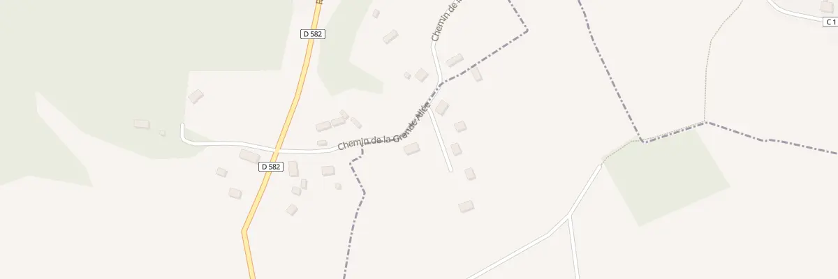 Plan du 3 Che de la Grande Allée à Saint-Paul-de-Fourques