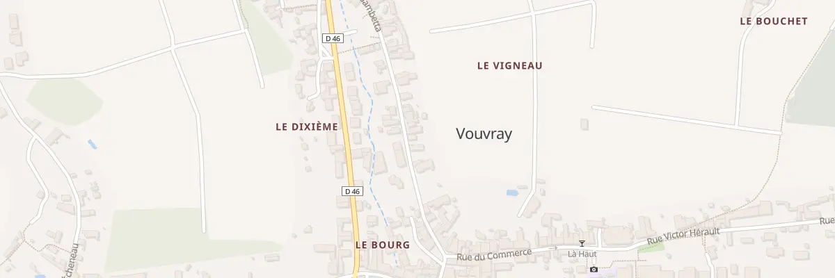 Plan du 19 Rue Leon Gambetta à Vouvray