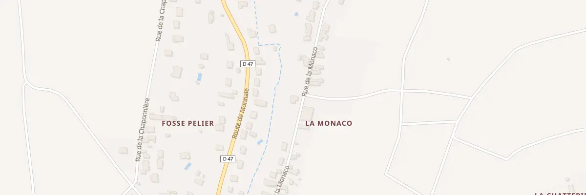 Plan du 30 Rue de la Monaco à Vouvray