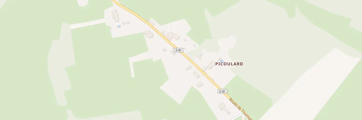 Plan du 5001F Camp de Nouge à Cassagnabère-Tournas
