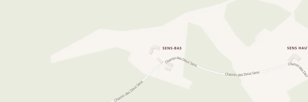 Plan du 83 Sens Bas à Molières